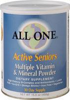 All One Nutritech Active Seniors Multiple Vitamin and Mineral Powder