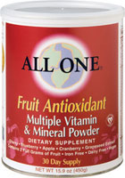 All One Nutritech Fruit Antioxidant Multiple Vitamin and Mineral Powder