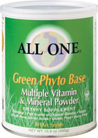 All One Nutritech Green Phyto Base Multiple Vitamin and Mineral Powder
