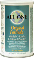 All One Nutritech Original Formula Multiple Vitamin and Mineral Powder