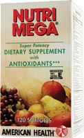 American Health Nutri Mega Super Potency With Antioxidants