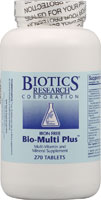 Biotics Research Bio-Multi Plus Iron Free