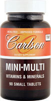 Carlson Mini-Multi Vitamins and Minerals