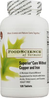 FoodScience of Vermont SuperiorCare Without Copper and Iron