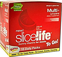 Hero Nutritionals Slice of Life To Go Multi plus Lycopene