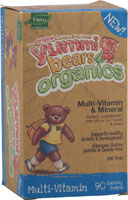 Hero Nutritionals Yummi Bears Organics Multi-Vitamin and Mineral