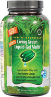 Irwin Naturals Living Green Liquid-Gel Multi For Men Economy Size