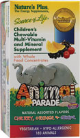 Nature's Plus Animal Parade Multi-Vitamin Assorted Flavors