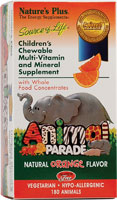 Nature's Plus Source of Life Animal Parade Natural Orange