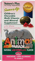 Nature's Plus Source of Life Animal Parade Natural Watermelon
