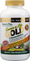 Nature's Plus Source of Life GOLD Chewables Delicious Tropical Fruit