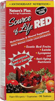 Nature's Plus Source of Life RED Multi-Vitamin and Mineral