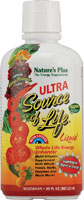 Nature's Plus Ultra Source of Life Liquid with Lutein Mango Pineapple