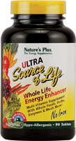 Nature's Plus Ultra Source of Life with Lutein No Iron