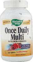 Nature's Way Daily Multi with Iron