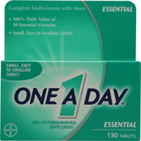 One-A-Day Essential High Potency Multivitamin