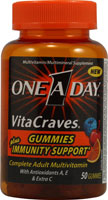 One-A-Day VitaCraves Immunity Gummies