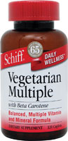 Schiff Vegetarian Multiple With Beta Carotene