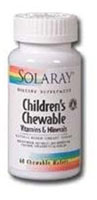 Solaray Children's Chewable Vitamins and Minerals Natural Black-Cherry