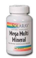 Solaray Mega Multi Mineral