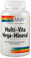 Solaray Multi-Vita Mega-Mineral Multi-Vita-Min