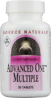 Source Naturals Advance One Multiple No Iron