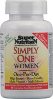 Super Nutrition Simply One Women One Per Day Multi-Vitamin