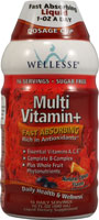 Wellesse Liquid Multi-Vitamin Plus Natural Citrus