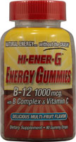 Windmill Health Products Hi-Ener-G Gummies B-12 with B Complex and Vitamin C Multi-Fruit